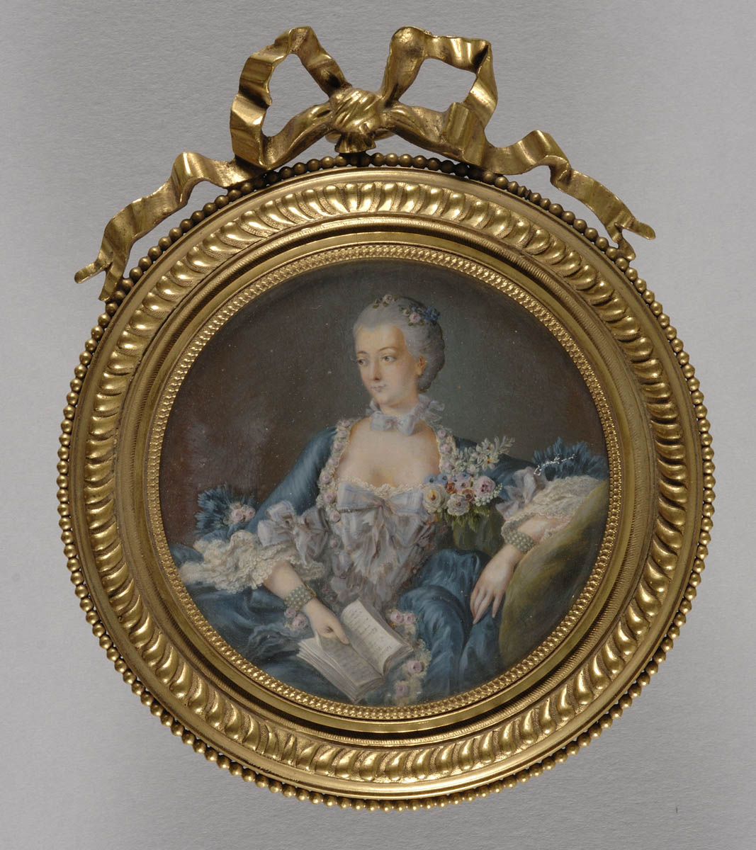 Portrait de la marquise de Pompadour